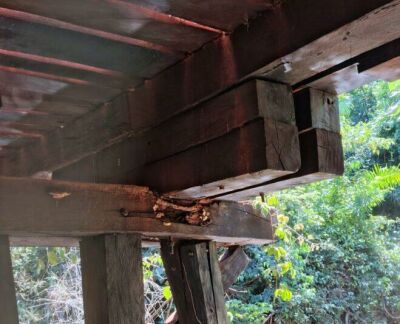 Imagem da notícia Ponte é interditada em Coxim após risco de desabamento e estrutura provisória é planejada